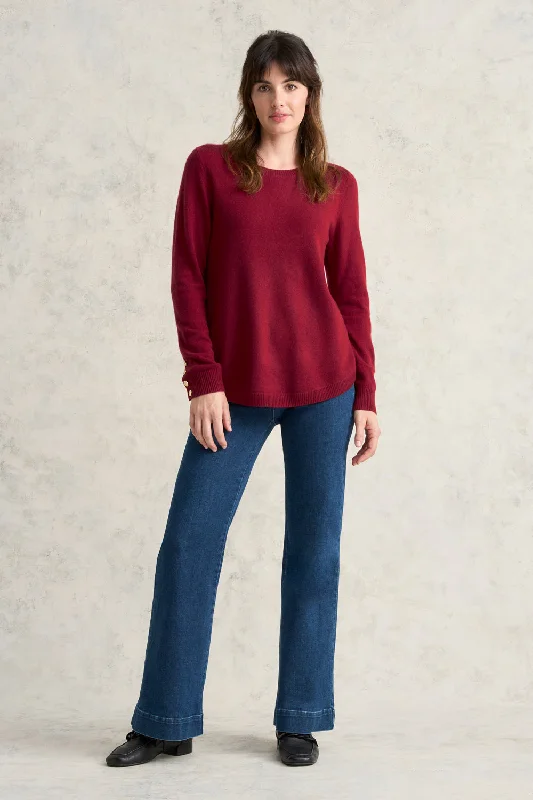 Wool Cashmere Jumper Athletic Women's High -  Athletic Women's High - 