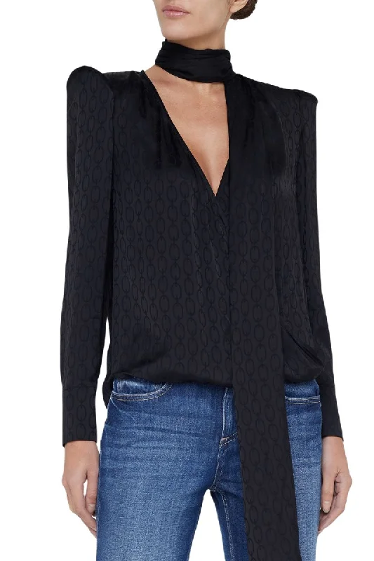 Cambria Tie-Neck Blouse Traditional Women's Wool Traditional Women's Wool