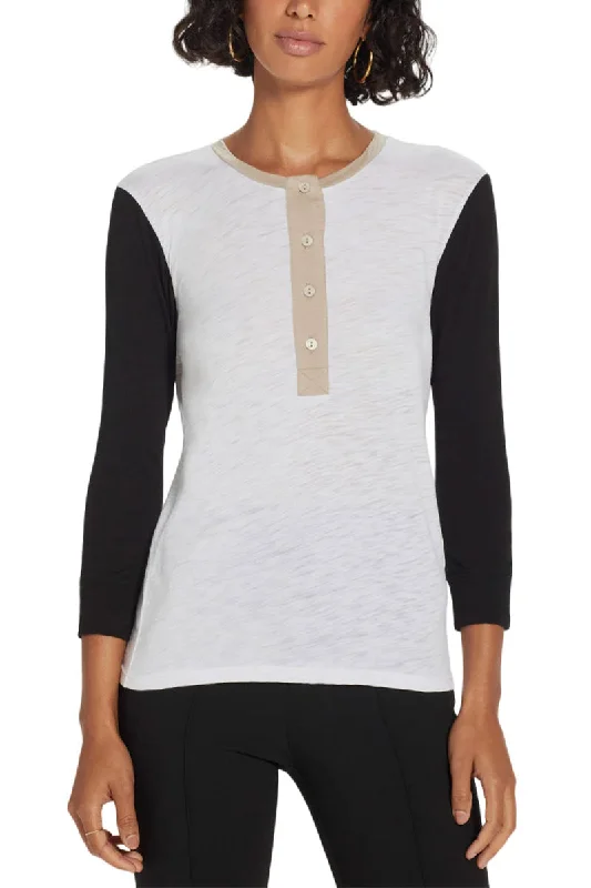 Color Pop Henley British Gentlewoman Style British Gentlewoman Style