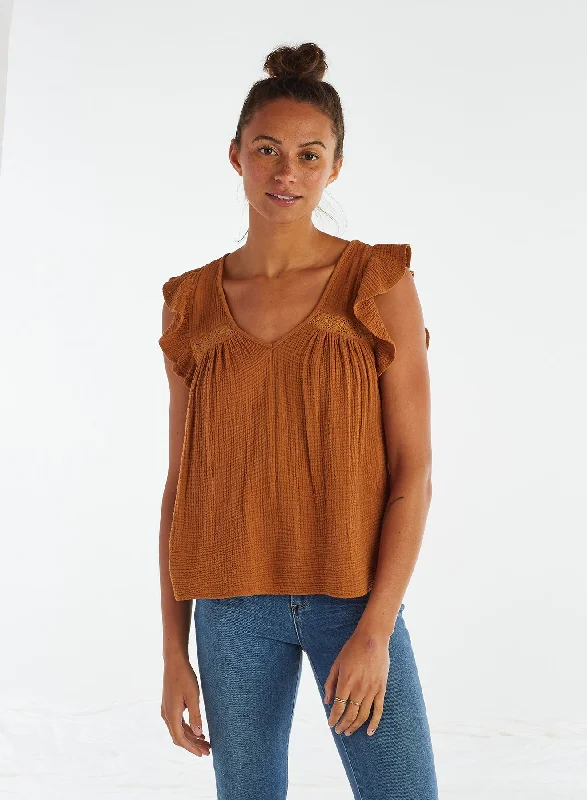 Ruffle Sleeve V Tank Tough Women's Military - inspired Tough Women's Military - inspired Ruffle Sleeve V Tank Tough Women's Military - inspired Tough Women's Military - inspired