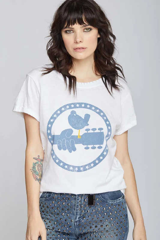 Woodstock 3 Days Of Peace Tee Casual Women's Japanese  Casual Women's Japanese 
