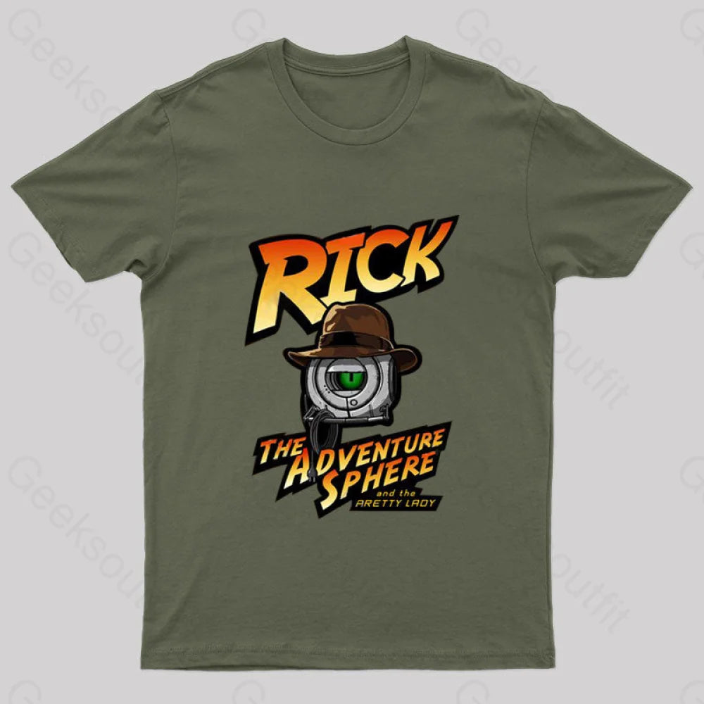Rick The Adventure Sphere Nerd T-Shirt Country Country