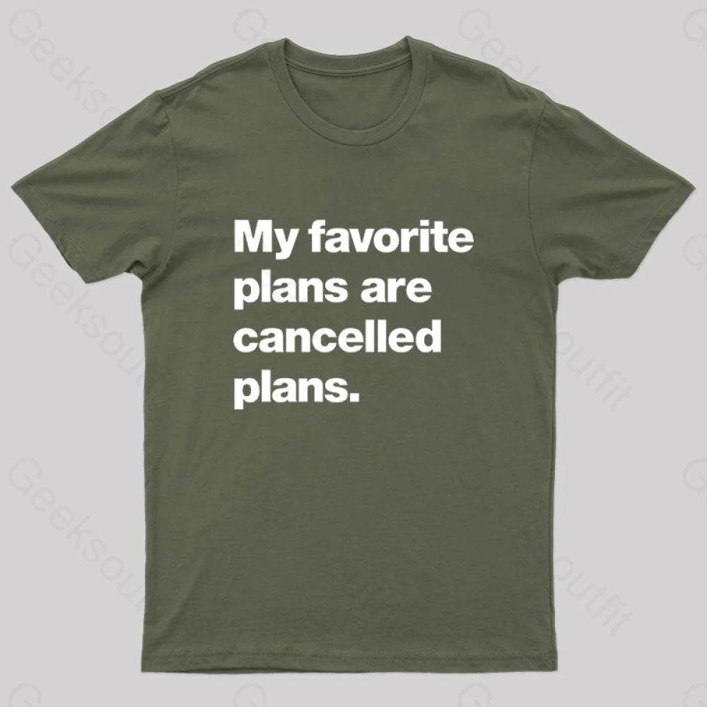 My Favorite Plans are Cancelled Plans Nerd T-Shirt British Gentlewoman Style British Gentlewoman Style My Favorite Plans are Cancelled Plans Nerd T-Shirt British Gentlewoman Style British Gentlewoman Style