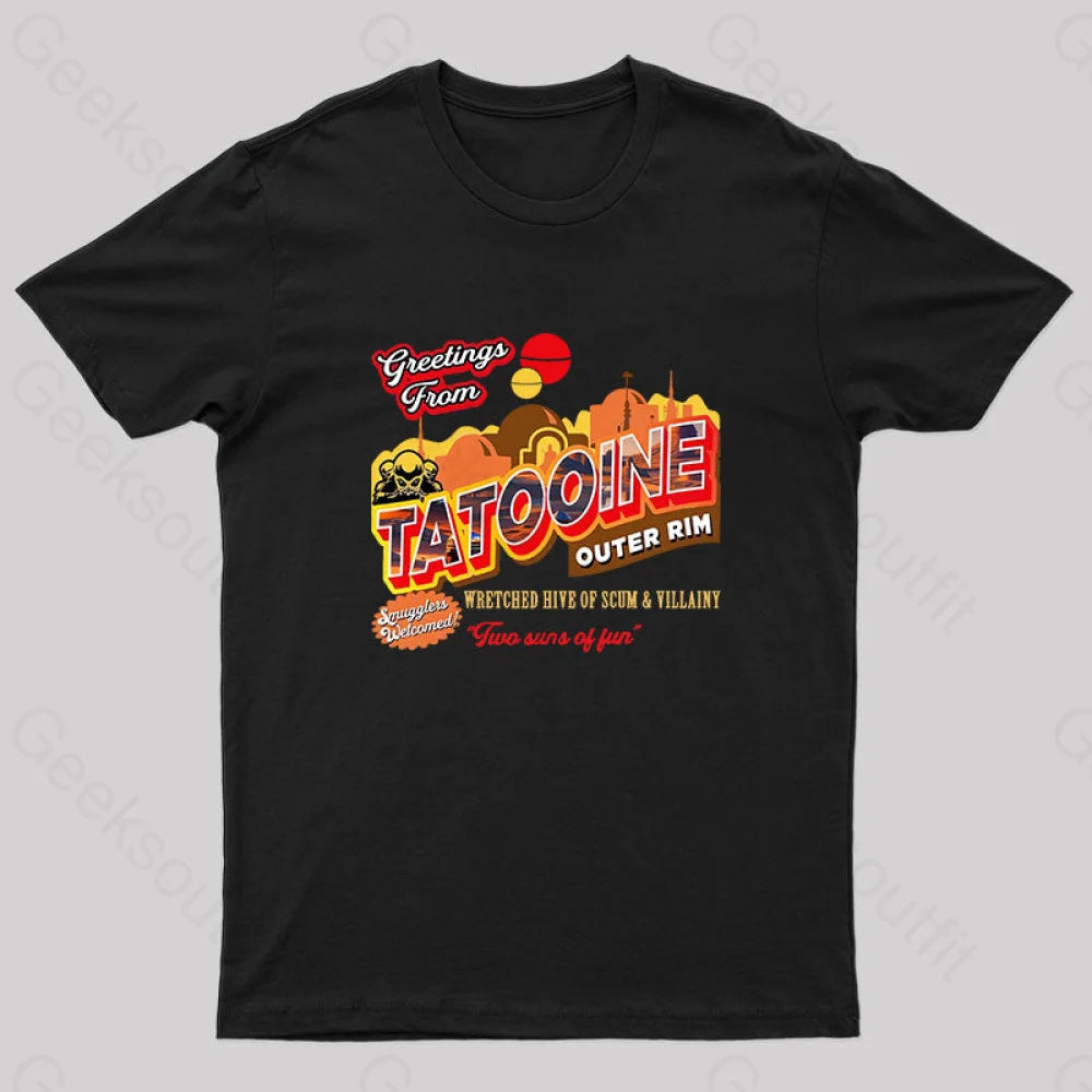 Greetings From Tatooine Dks Nerd T-Shirt Trendy Women's Oversized Trendy Women's Oversized Greetings From Tatooine Dks Nerd T-Shirt Trendy Women's Oversized Trendy Women's Oversized