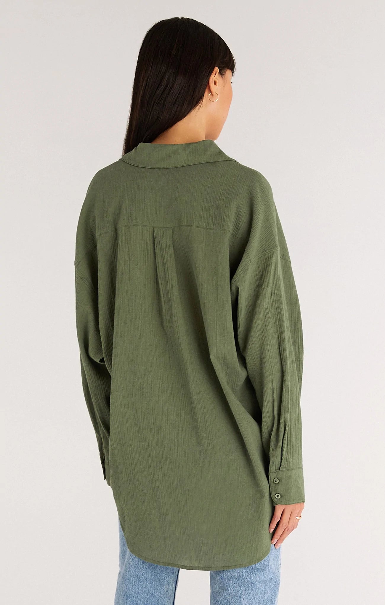 Lalo Button Up Top Contemporary  Contemporary 