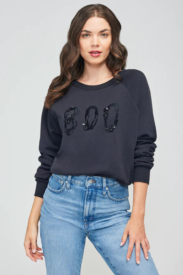 Boo Sommers Sweatshirt Dapper Women's Bow - adorned Dapper Women's Bow - adorned