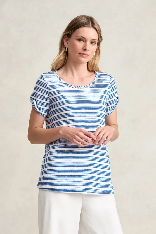 Stripe Linen Tee Street Street