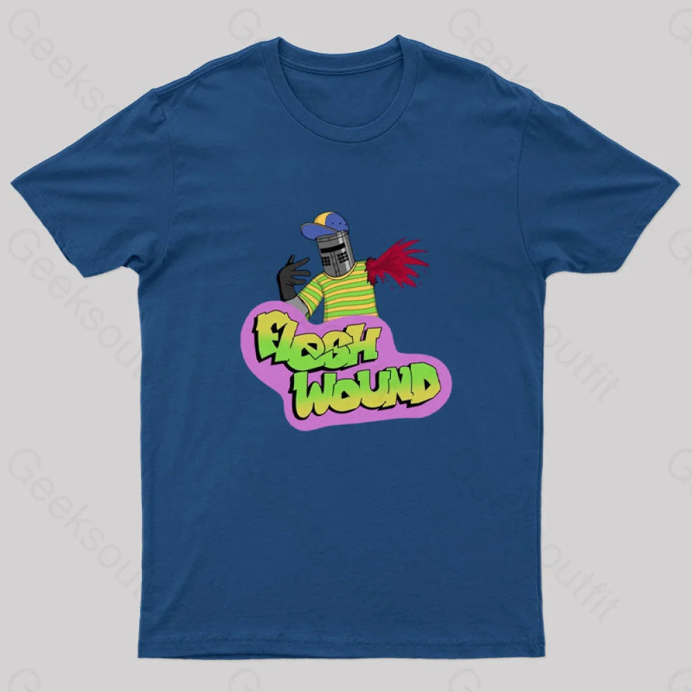 Flesh Wound Geek T-Shirt Sophisticated Women's  Sophisticated Women's 