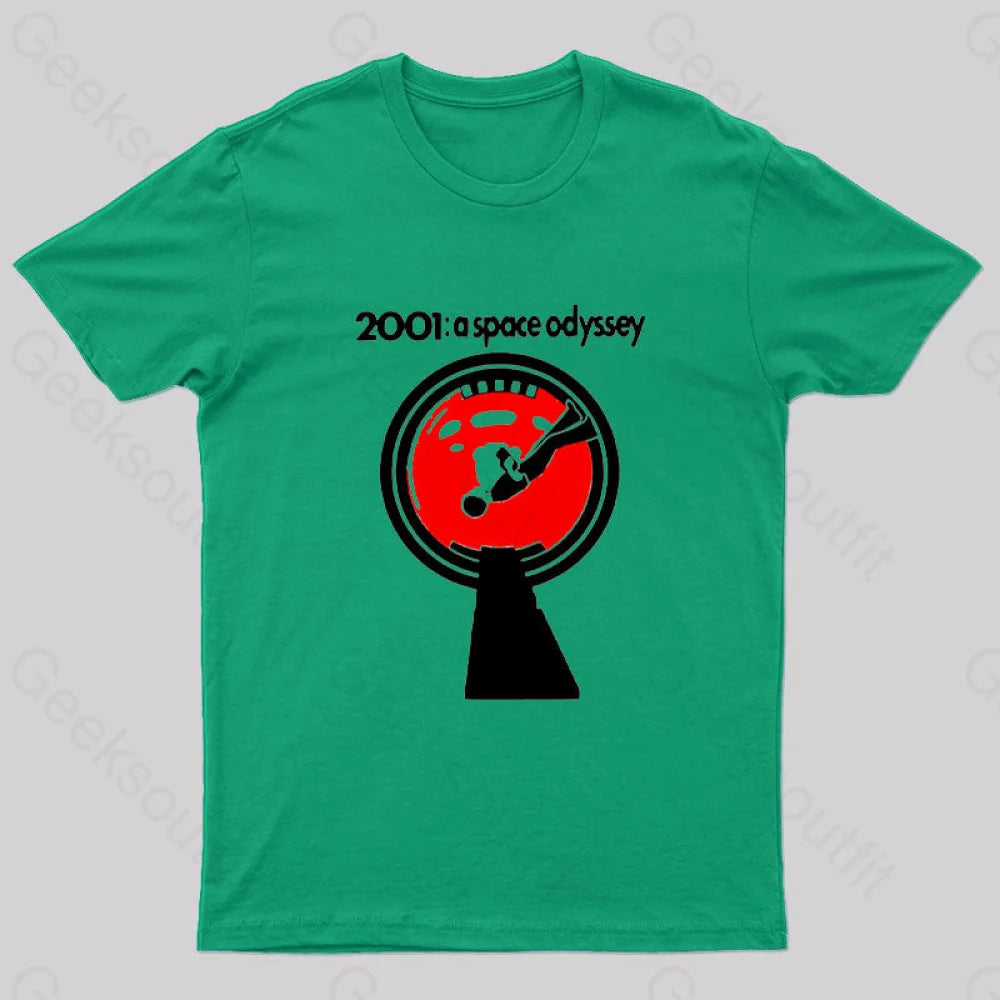 2001 A Space Odyssey Geek T-Shirt Sleek Women's  Sleek Women's 