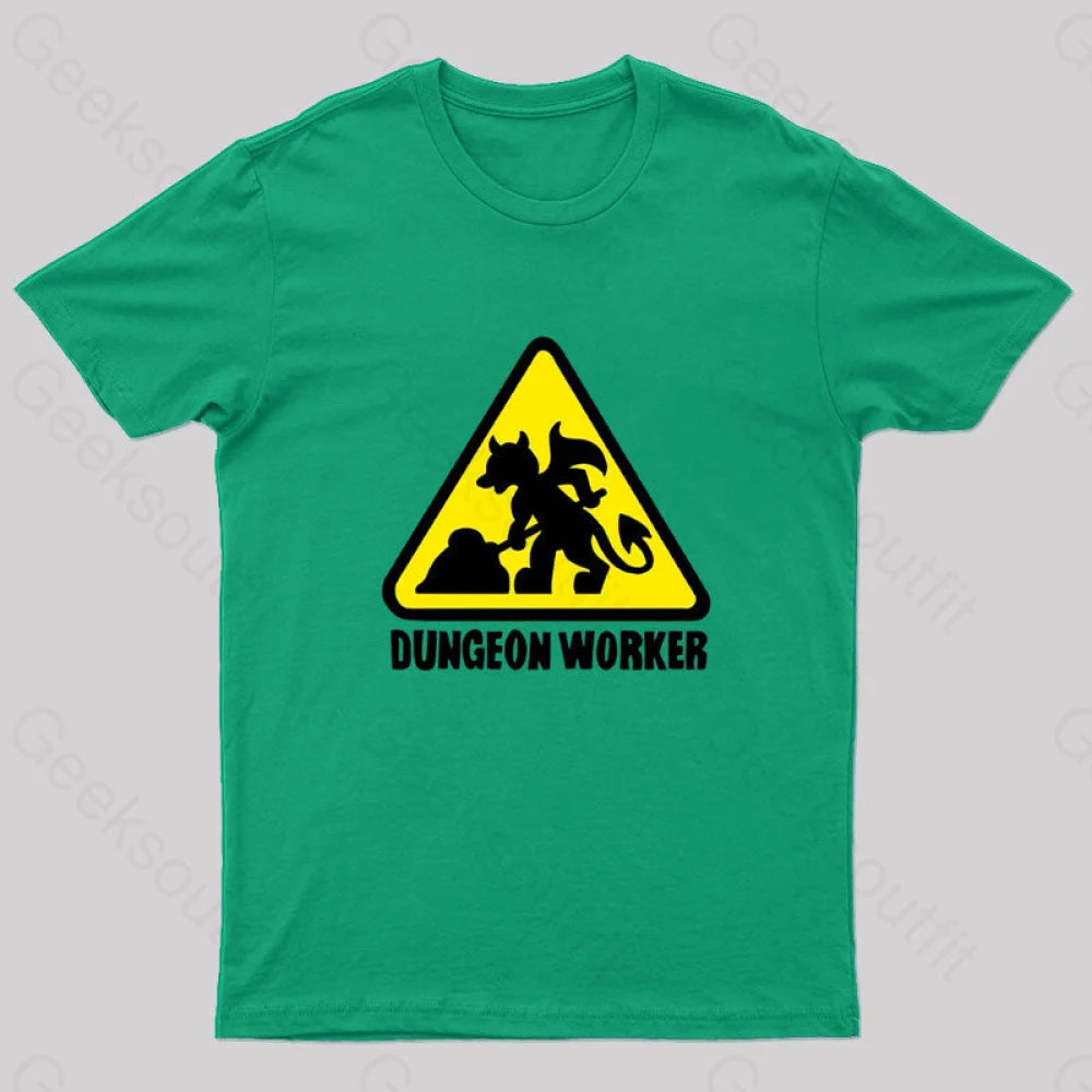 Dungeon Workers Nerd T-Shirt Sharp Women's Italian Sharp Women's Italian