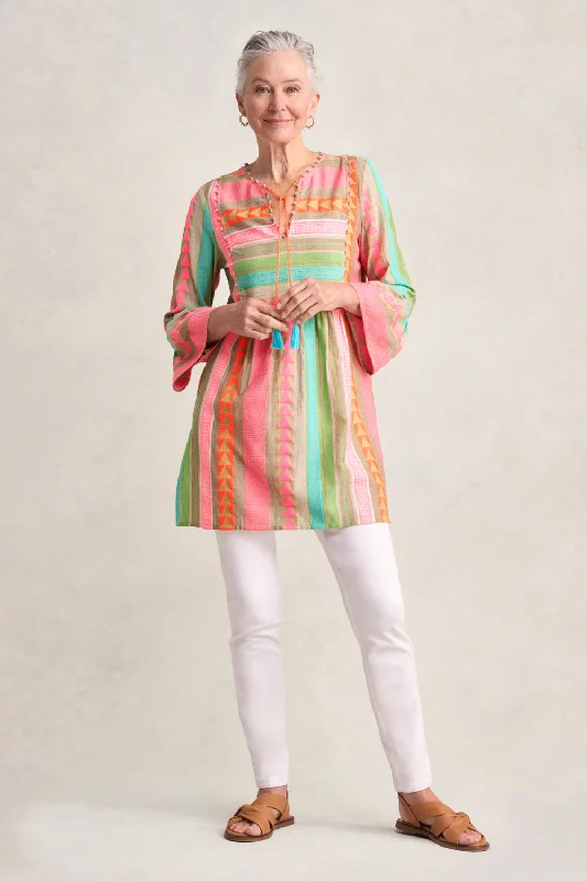 Fluoro Jacquard Kaftan Classic Women's Pin - striped Classic Women's Pin - striped