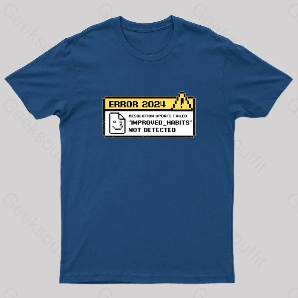 Resolutions 2024 Nerd T-Shirt Sleek Women's Metallic Sleek Women's Metallic