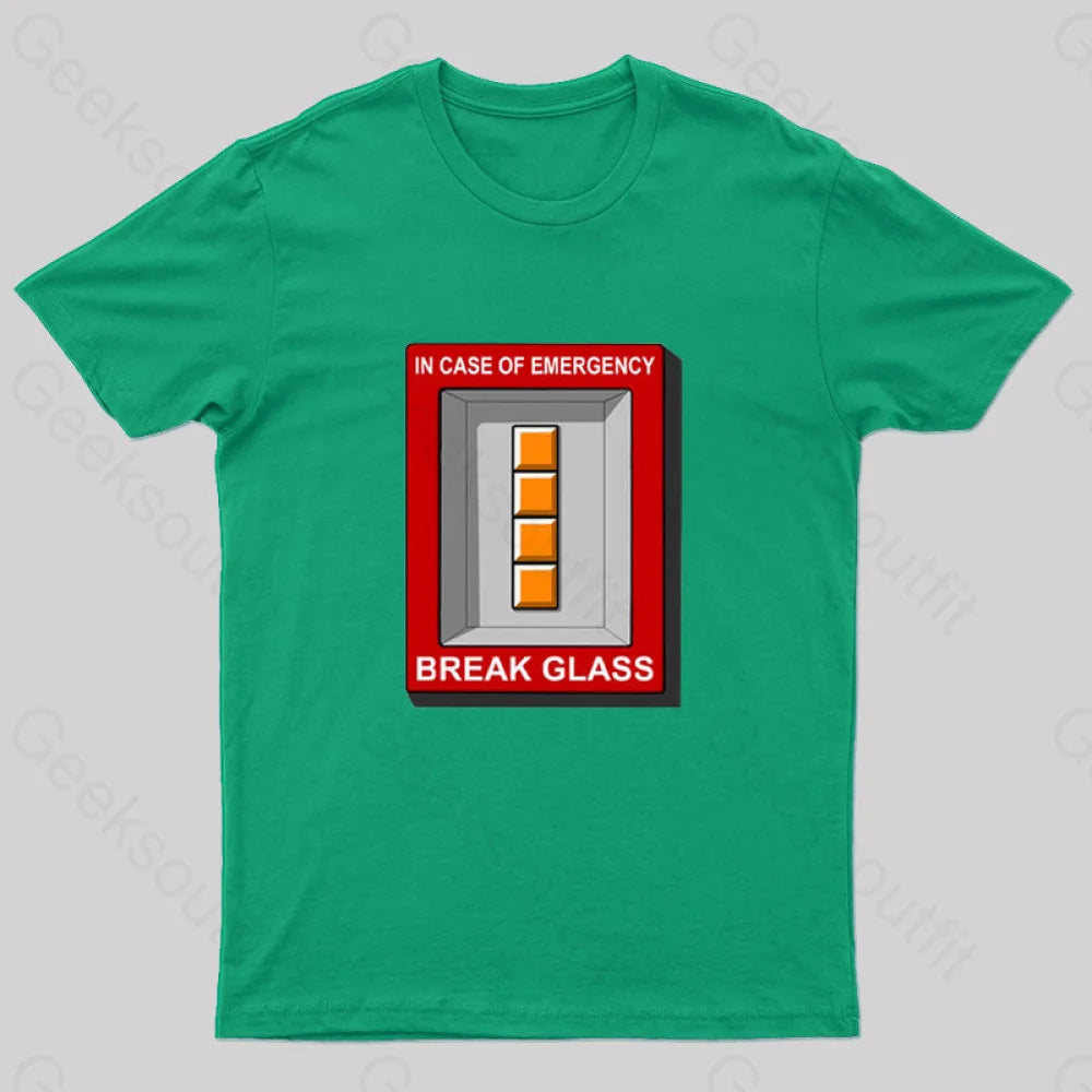 In Case of Emergency Nerd T-Shirt Cashmere Cashmere