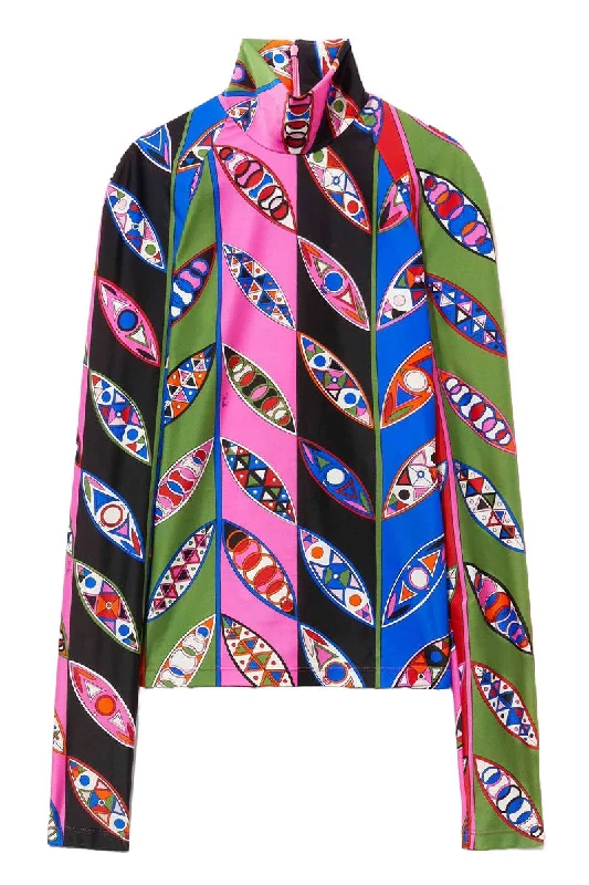 Girandole-Print Top Adventure Adventure