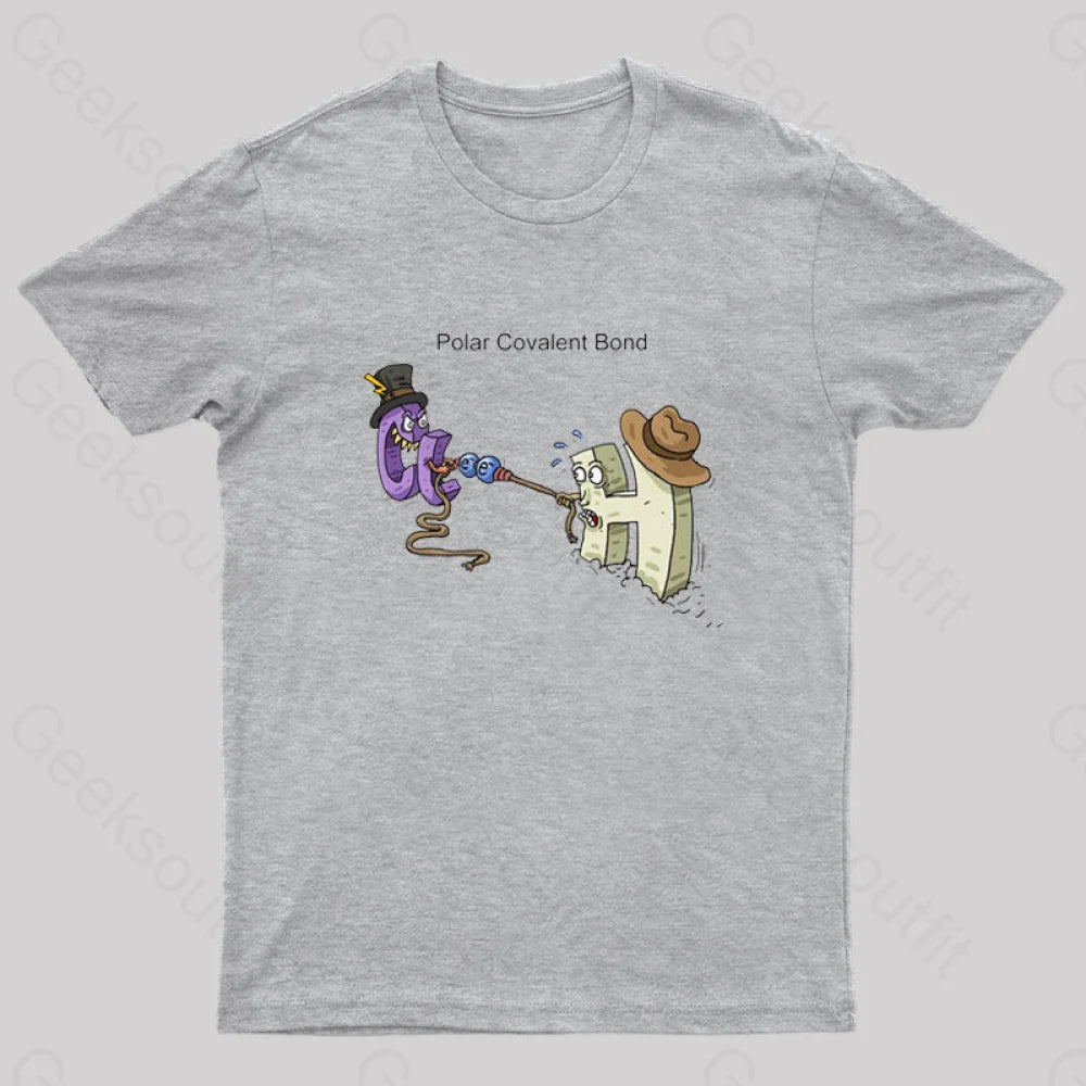 Polar Covalent Bond Geek T-Shirt Women Women