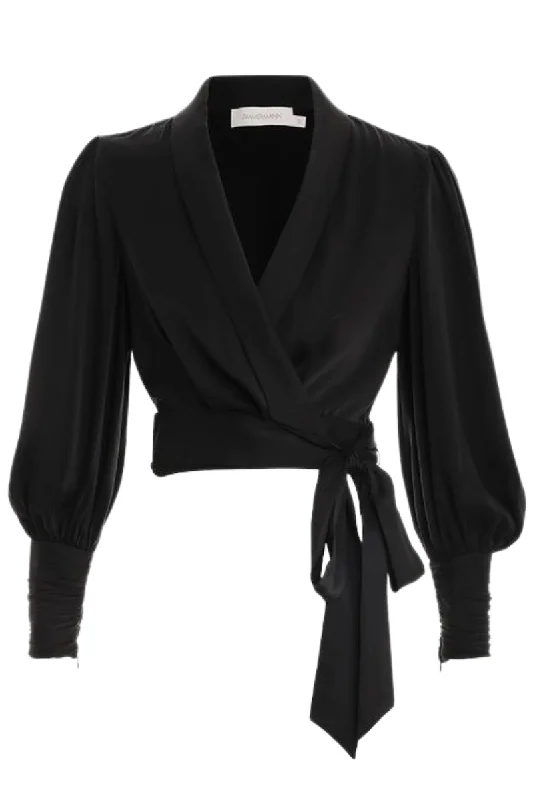 Silk Wrap Top Modern Women's  Modern Women's 