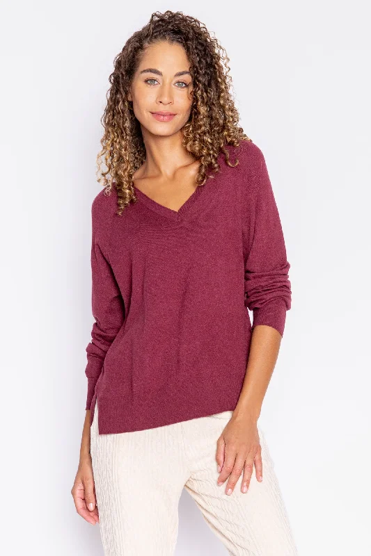 Long Sleeve Slougne Garden Top garde garde