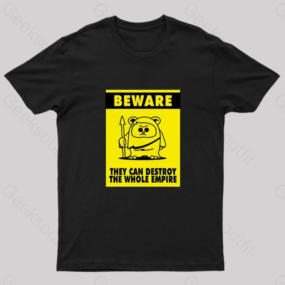 Beware Geek T-Shirt Refined Women's Velvet Refined Women's Velvet