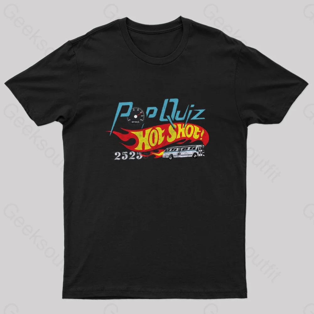 Pop Quiz Geek T-Shirt Disco Disco