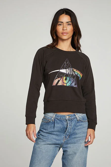 Pink Floyd Glitter DSOM Cotton Fleece Elegant Women's Formal  Elegant Women's Formal 