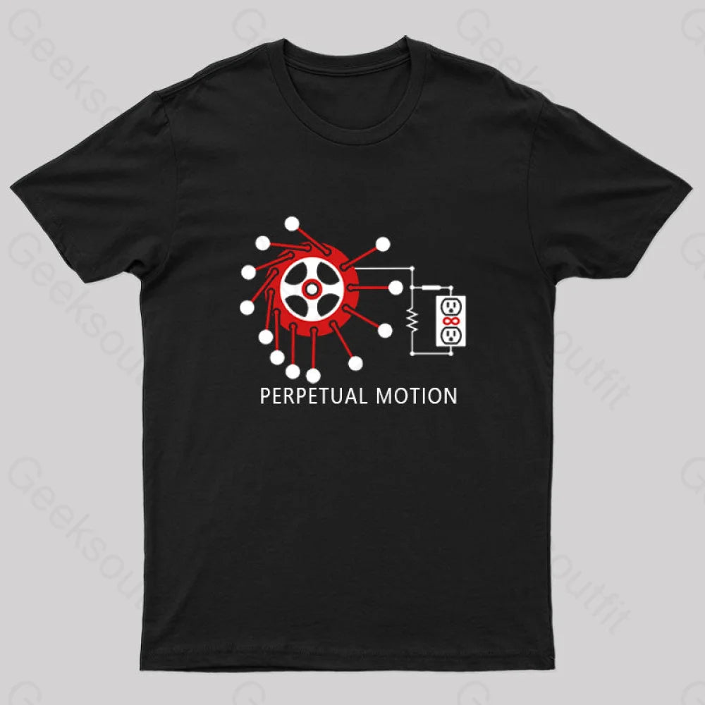 Perpetual Motion Geek T-Shirt Street Street