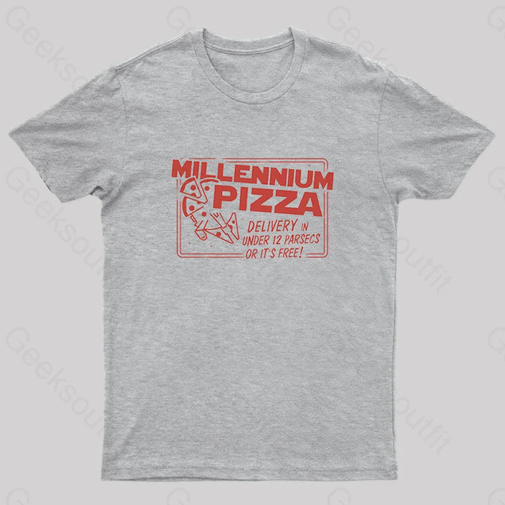 Millennium Pizza Nerd T-Shirt Sporty Women's Athleisure  Sporty Women's Athleisure 