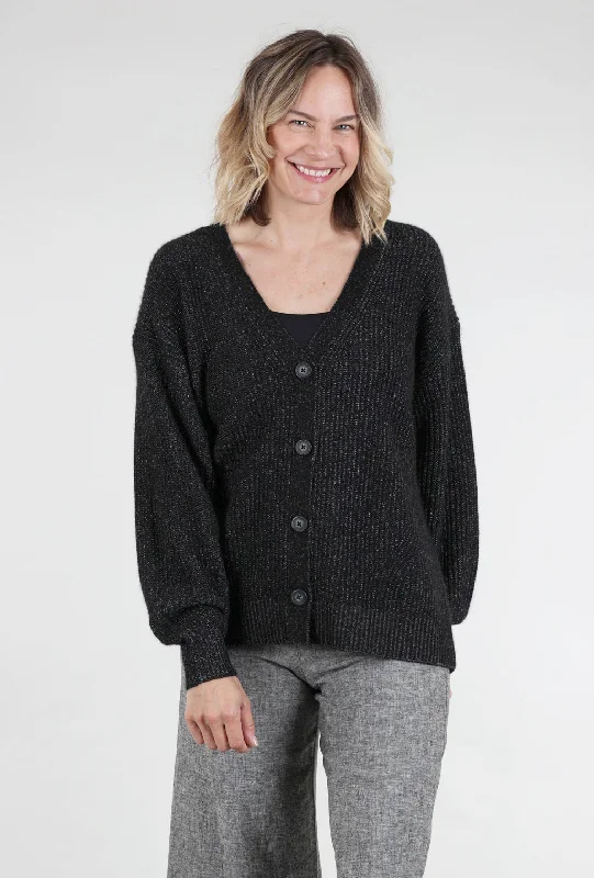 Fairfax Cashmere Cardie, Black Pepper Streetwear Style for  Streetwear Style for 