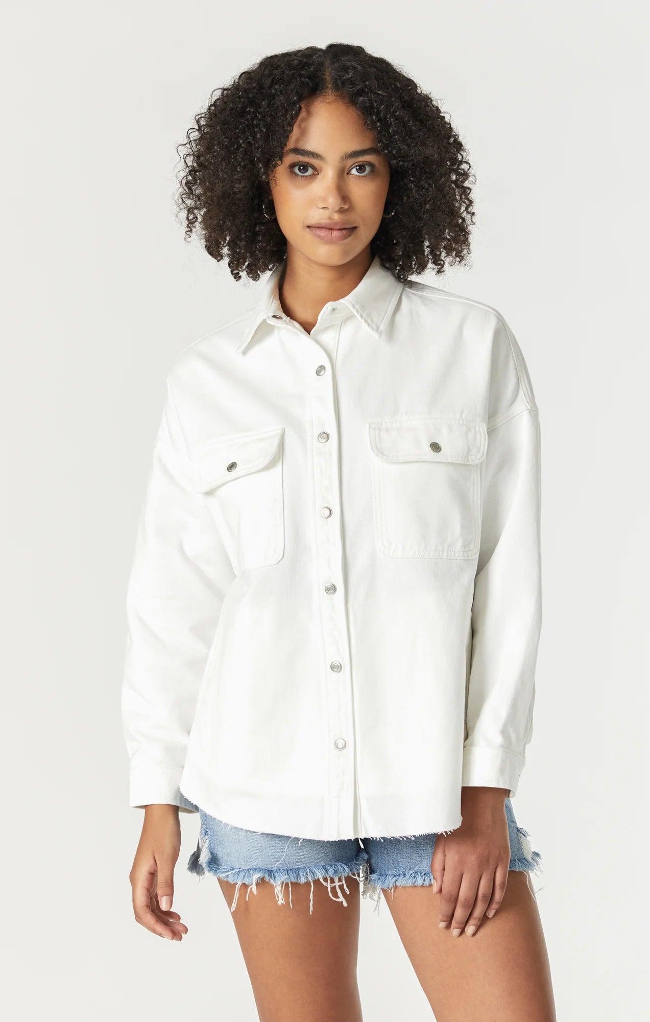 Tamara Denim Shirt Stylish Women's Neon Stylish Women's Neon