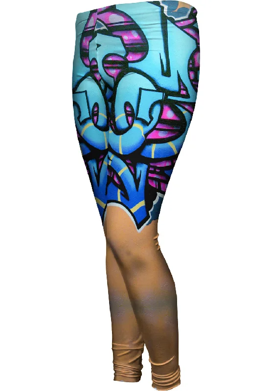 Graffiti Blue Diamond Sleek Women's  Sleek Women's 