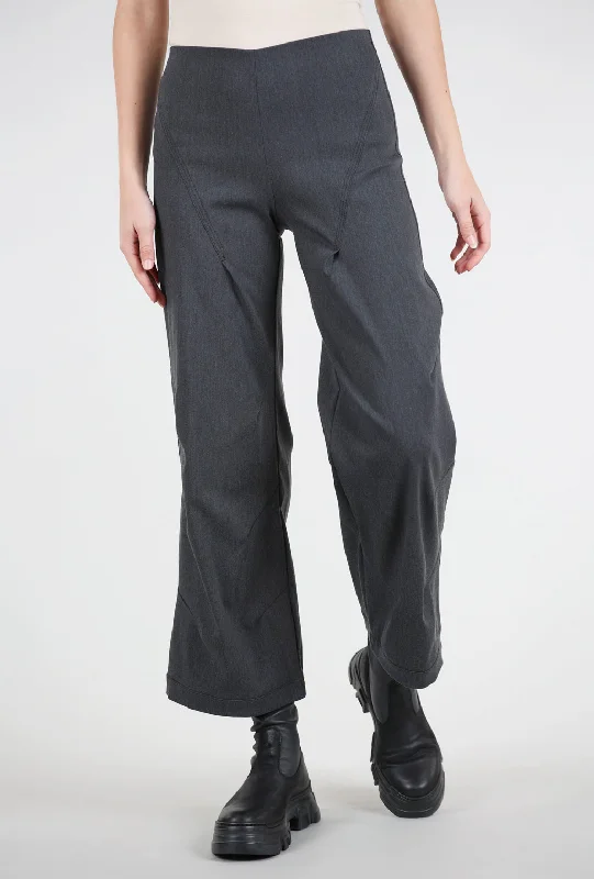 Hennessy Pant, Charcoal Sleek Women's Metallic Sleek Women's Metallic