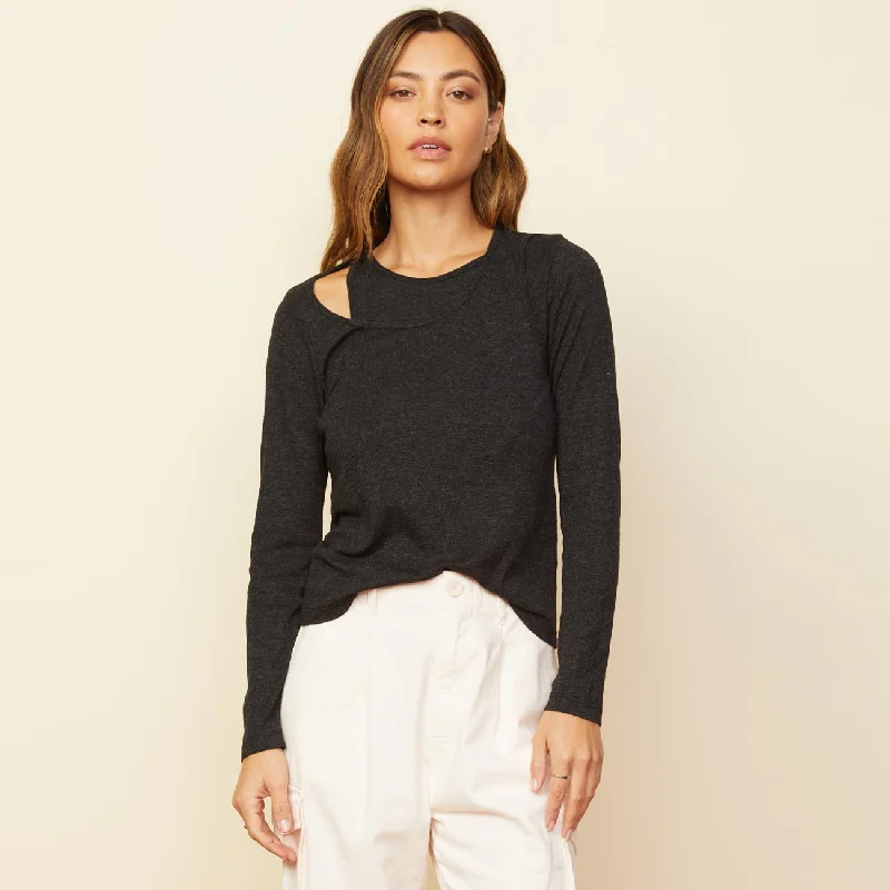 Asymmetric Long Sleeve Top Artistic Women's Hand - painted Artistic Women's Hand - painted Asymmetric Long Sleeve Top Artistic Women's Hand - painted Artistic Women's Hand - painted