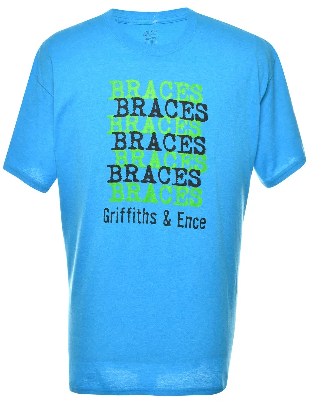 Braces Griffiths & Ence Printed T-shirt - XL Hip Women's Urban Hip Women's Urban