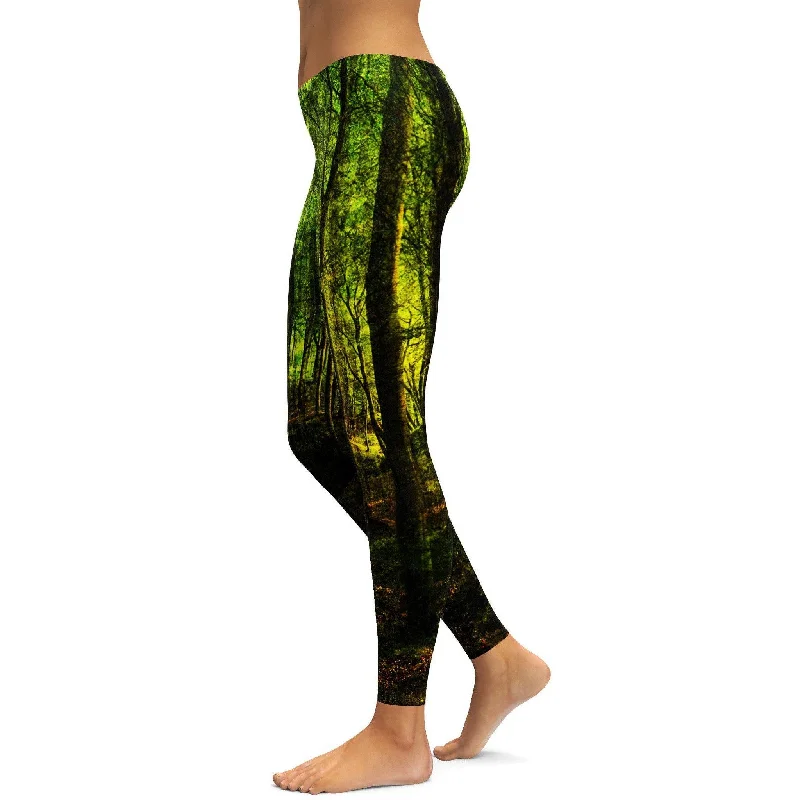 Wicked Forest Leggings Hip Women's Retro Hip Women's Retro