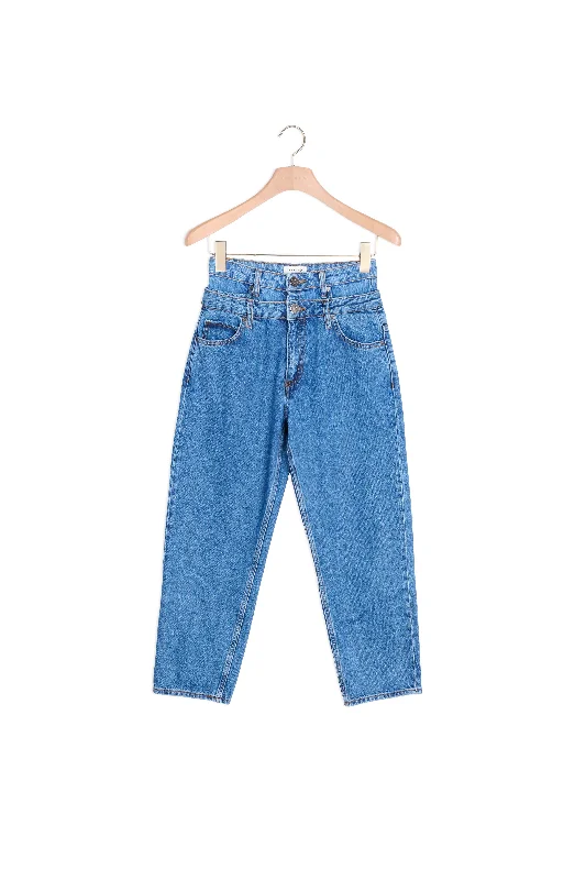 Jean trompe l'œil coupe mom Refined Women's Hand - crafted Refined Women's Hand - crafted Jean trompe l'œil coupe mom Refined Women's Hand - crafted Refined Women's Hand - crafted