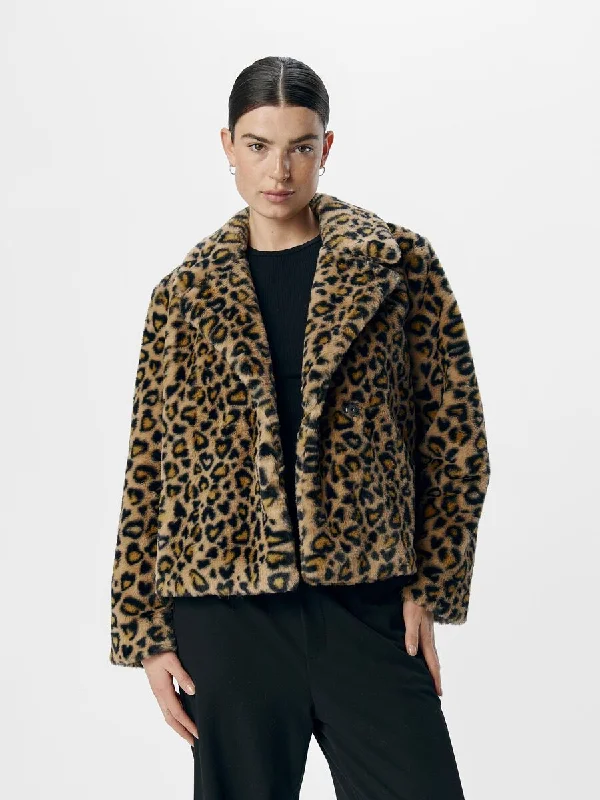 Jaddie Faux Fur Jacket (Humus/Leo) Youthful Women's Anime - inspired Youthful Women's Anime - inspired Jaddie Faux Fur Jacket (Humus/Leo) Youthful Women's Anime - inspired Youthful Women's Anime - inspired