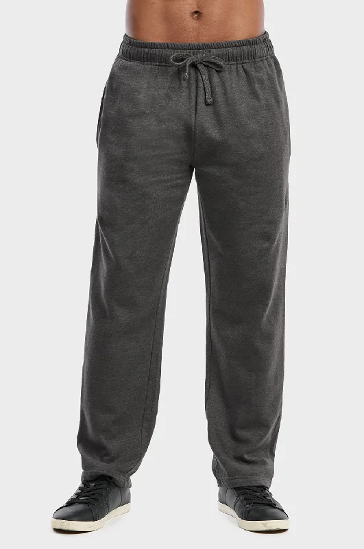 ET TU MEN'S LIGHTWEIGHT FLEECE SWEATPANTS (SP1020E_CH-GR) Bold Women's Statement Bold Women's Statement