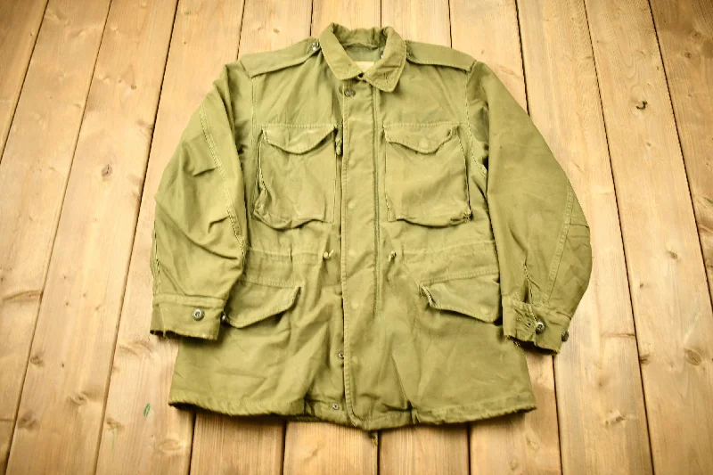 Vintage 1953 Authentic Military Field Jacket Elegant Women's  Elegant Women's 