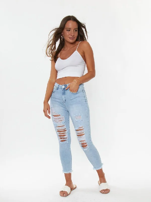 Jean slim destroy Refined Women's  Refined Women's 