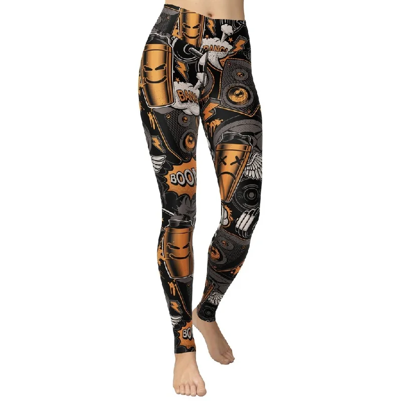 Gym Passion Yoga Leggings Hip Women's Urban Hip Women's Urban