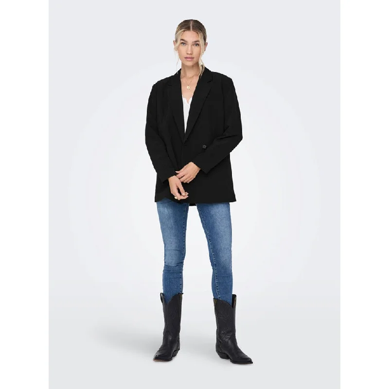 Lizz Loose Blazer Cozy Women's Sherpa - lined Cozy Women's Sherpa - lined