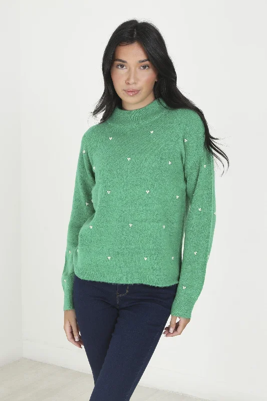 Jersey - Knitwear | BRIGHT GREEN | BZZ013 Sophisticated Women's Tailored Sophisticated Women's Tailored