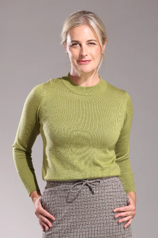 Touch of Wool Jersey | CHARTREUSE | 6349ZZ Disco Disco
