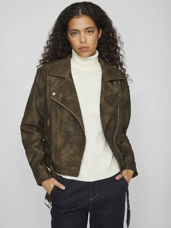 Fiona Biker Jacket (Brown Patina/Washed) Classic Women's Tweed Classic Women's Tweed Fiona Biker Jacket (Brown Patina/Washed) Classic Women's Tweed Classic Women's Tweed