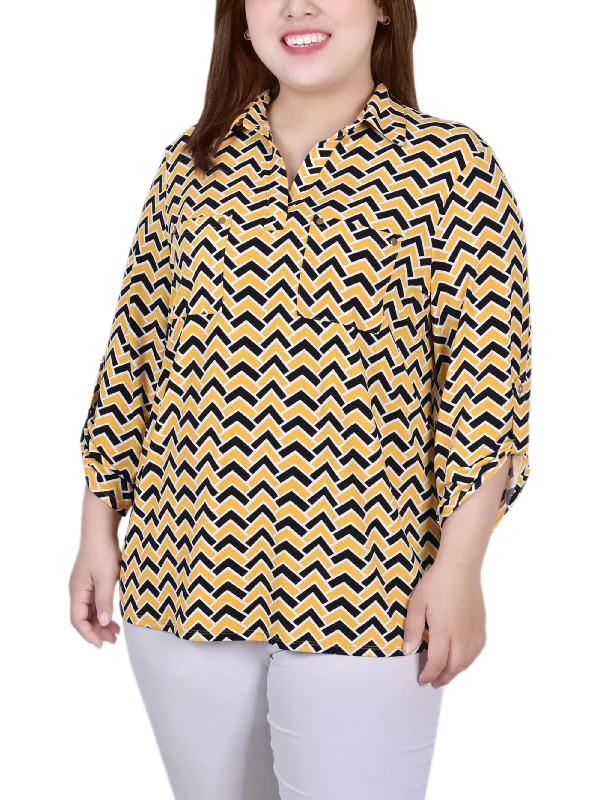 Yellow Black Zigzag