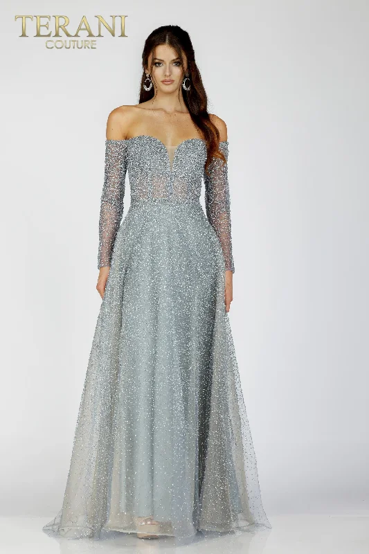 Terani Couture 231E0519 Classic Women's Tweed Classic Women's Tweed