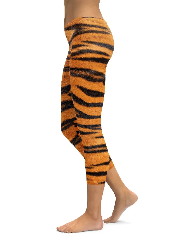 Tiger Skin Capris Refined Women's  Refined Women's 