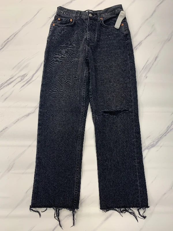 Jeans Boyfriend By Top Shop In Black, Size: 2 Tough Women's Military - inspired Tough Women's Military - inspired Jeans Boyfriend By Top Shop In Black, Size: 2 Tough Women's Military - inspired Tough Women's Military - inspired