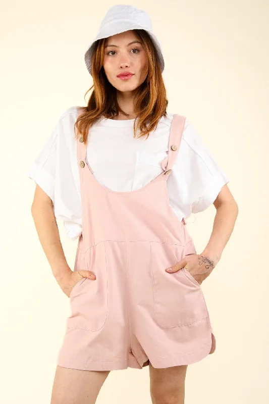 VERY J Adjustable Waist Suspender Overalls with Pockets Practical Women's Multi - Practical Women's Multi - VERY J Adjustable Waist Suspender Overalls with Pockets Practical Women's Multi - Practical Women's Multi -