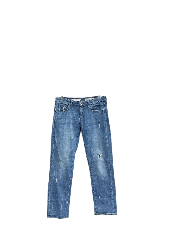 Jeans Skinny By Pilcro In Blue Denim, Size: S Contemporary  Contemporary 