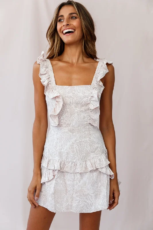 Shiloh Tie-Back Pinafore Dress Blush Modern Women's  Modern Women's 